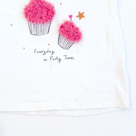 Zara 3-4T Tulle Sleeve Top - Picture 3 of 7